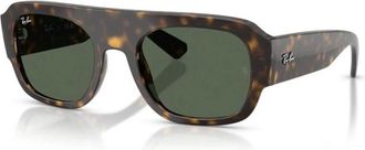 Ray-Ban unisex, Accessoires, Bruin, Maat: 55 MM Polyamide