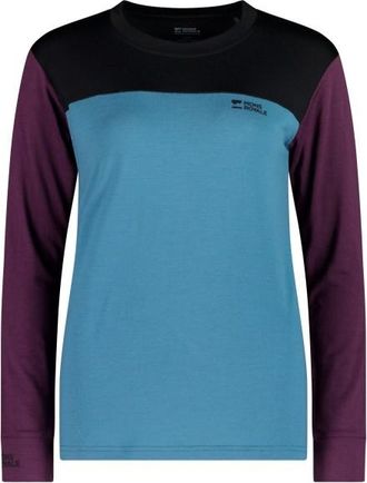 Mons Royale Yotei Merino L/S Merinounterw&auml;sche f&uuml;r Damen | blau