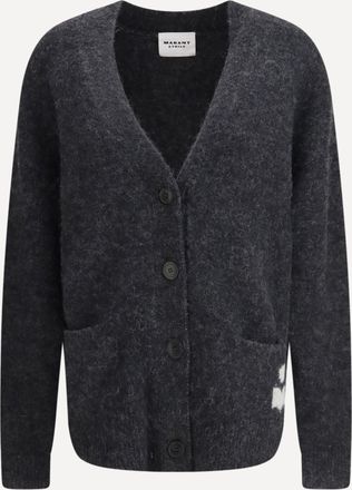 Isabel Marant Cardigan Eborah in misto alpaca Woman 36