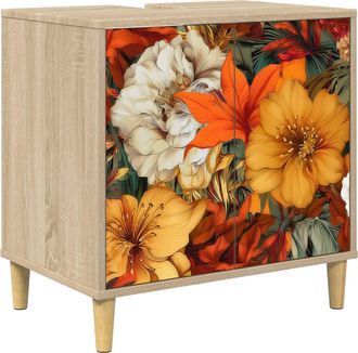 vidaXL Mueble De Cuarto De Ba&ntilde;o Gennep Sonoma 60 X 40 X 60 Cm Vidaxl