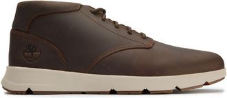 Timberland Mens Parker Street Boots - Brown Leather - Size UK 12.5