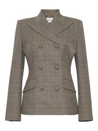 Adam Lippes Malone blazer met dubbele rij knopen - Bruin