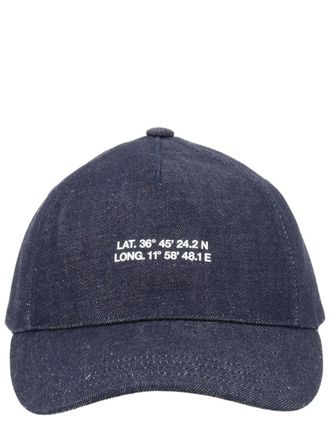 A.P.C. Blue Logo Baseball Hat