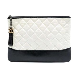 Chanel Pre-owned Clutches, female, Multicolor, Size: ONE SIZE Pre-owned Quilted Leather Clutch
