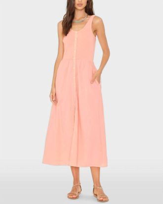 Xirena Fenix Midi Dress In Grapefruit