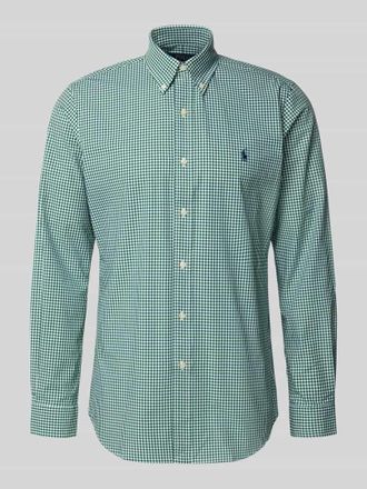 Polo Ralph Lauren Freizeithemd mit Knopfleiste in Gruen, Größe XXL