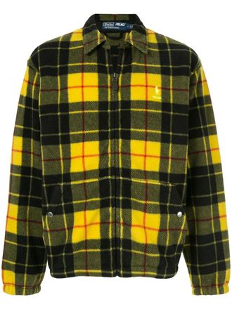 Palace x Polo Ralph Lauren polar fleece harrington jacket - Yellow