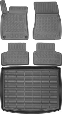 OEM Juego De Alfombrillas Para Coche Y Maletero Para Mercedes Clase B Iii W247 (2018)