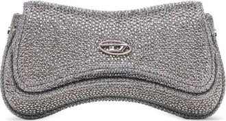 Diesel Play Shoulder Bag - Dames - Schoudertassen - Grijs - ONE Size - Tassen