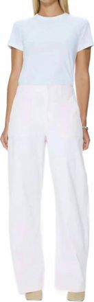 Pistola Denim Wren Relaxed Straight Utility Pant In Blush