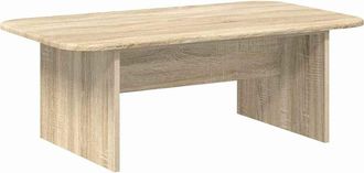 vidaXL Mesa De Caf&eacute; Roble Sonoma 93 X 53 X 33 Cm Madera De Ingenier&iacute;a Vidaxl