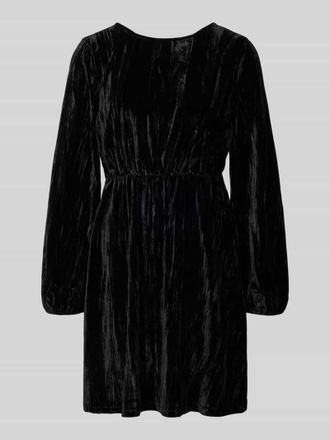Tom Tailor Denim Minikleid aus Samt in Black, Gr&ouml;&szlig;e XL