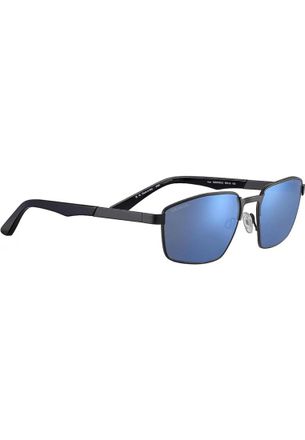Serengeti Eyewear Mens SS597002-S 59 Kean Sunglasses - Black - One Size
