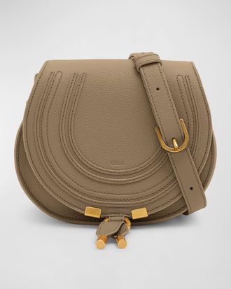 Chloé Marcie Small Crossbody Bag in Grained Calfskin