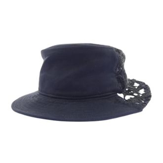 Dior Pre-owned Vintage Hoed - Dames - Pre-owned - Zwart - Maat: ONE Size