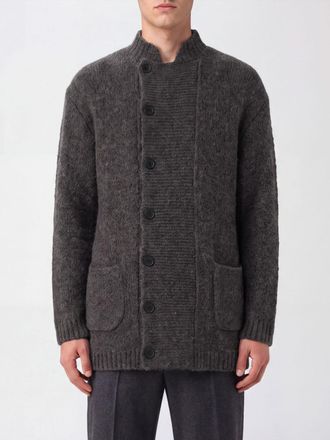 Giorgio Armani Cashmere and Silk Cardigan with Patch Pockets