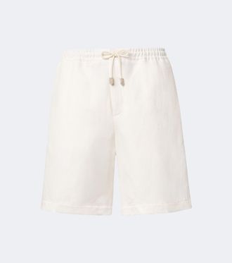 Canali Linen and silk shorts
