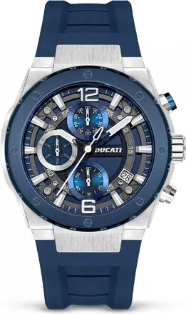 Ducati Chronograph Quartz Blue Dial Mens Watch DTWGO0000802