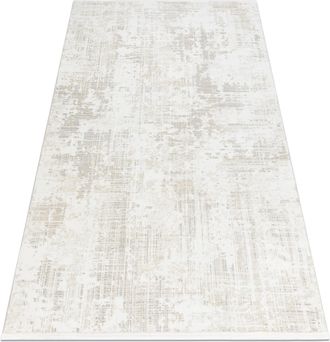 RugsX Rugsx - Alfombra Moderna Duke 51374 Crema - Vintage, Estructurada, Muy Suave, Flecos Beige 180x270 Cm