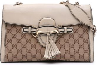 Gucci Pre-owned Gucci Medium GG Canvas Emily Shoulder Bag Ladies 295402 213317