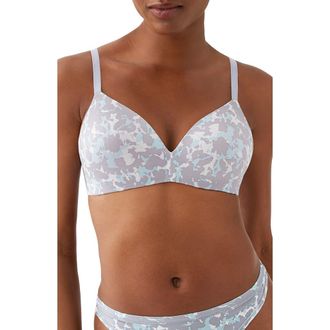 b.tempt'd by Wacoal Future Foundation Wireless T-Shirt Bra in Dream Blue at Nordstrom Rack, Size 36Dd