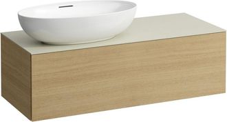 Laufen Laufen - Il Bagno Alessi Cajonera, 1 Agujero Para Grifo, Encimera
