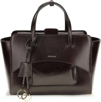 Hidesins Flap M Bag - Dames - Handtassen - Bruin - ONE Size - Leer - Tassen