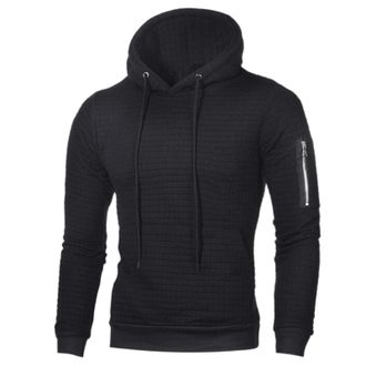 Generic Men Sweatshirts And Hoodies, Gym Hoodies Men, Jacquard Grey Hoodie Men, mens Patchwork Hooded Sweatshirt, Men Plain Hoody Top With Pockets, Long Sleev