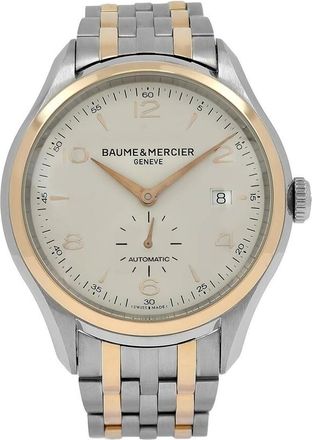 Baume & Mercier Pre-owned Baume et Mercier M0A10140 Silver-tone Dial Mens Watch M0A10140