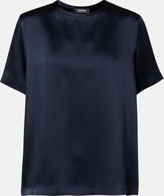 Max Mara Satin T-shirt