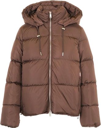 Add Giacca imbottita Nylongloss - - Jackets - Donna - Marrone - S