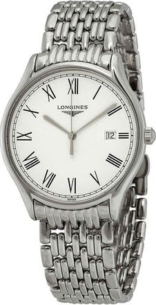 Longines Lyre White Dial Mens Watch L4.859.4.11.6