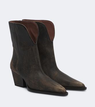 PARIS TEXAS Jane leather cowboy boots