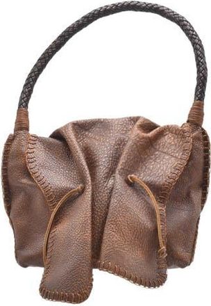 Carlos Falchi Shoulder Butterfly Leather Bag in Whiskey at Nordstrom