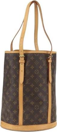 Louis Vuitton Pre-owned Bucket Bags, female, Brown, Size: ONE SIZE Pre-owned Vintage Bucket Bag