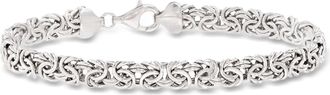 Ross-Simons Sterling Silver Byzantine Bracelet