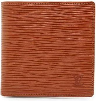 Louis Vuitton Pre-owned Epi Porte Monnaie Billet Tresor Bifold Wallet - Dames - Vintage Accessoires - Bruin - ONE Size - Leer - Vintage