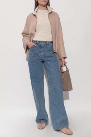 Fabiana Filippi Top With Lurex Thread, Womens, Cream