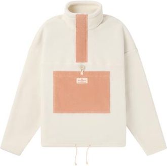 Amundsen & Scott V-Bond Cord Fleece Womens in Natural/apricot at Nordstrom, Size X-Large