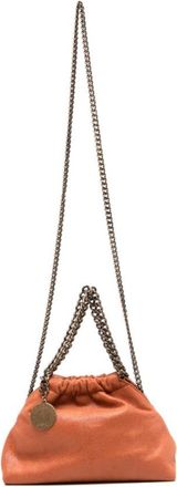 Stella McCartney Orange Falabella Mini Bucket Bags