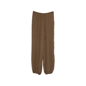 Forte_Forte Drawstring-waist Elasticated-hem Trousers