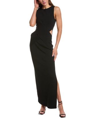endless rose Hip Cutout Maxi Dress