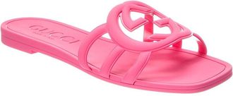 Gucci Interlocking G Rubber Sandal