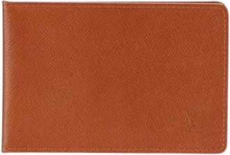 Louis Vuitton Pre-owned Leather Wallet - unisex - Vintage Accessoires - Bruin - ONE Size - Leer - Vintage