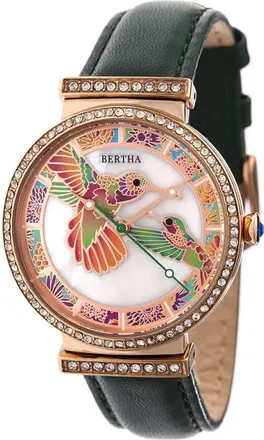 Bertha Sunglasses Emily Crystal Ladies Watch BR7807