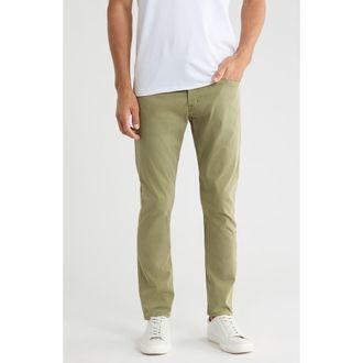 AG - Adriano Goldschmied Tellis Stretch Sateen Modern Slim Pants in Cavalry Sage at Nordstrom Rack, Size 31 X 34