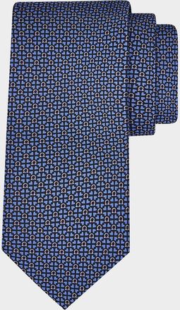 Ferragamo Ada Gancio Woven Silk Tie