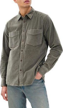 Rag & Bone CPO Corduroy Overshirt in Dark Green at Nordstrom Rack, Size X-Large