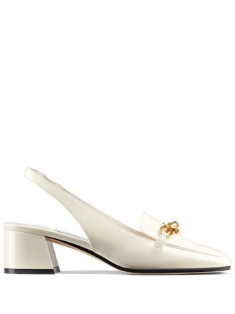 Jimmy Choo London Diamond Tilda 45mm pumps - Neutrals