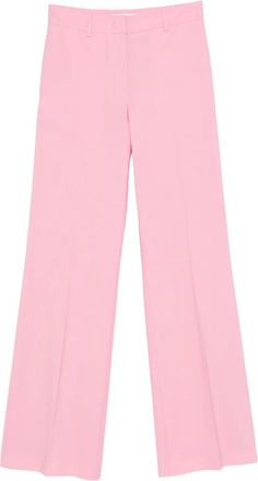 Msgm virgin wool-blend pants - Pink